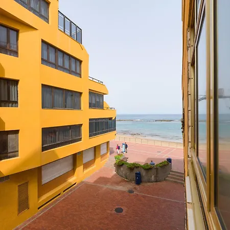 Beachfront In Canteras With Pool Feriehus Las Palmas de Gran Canaria