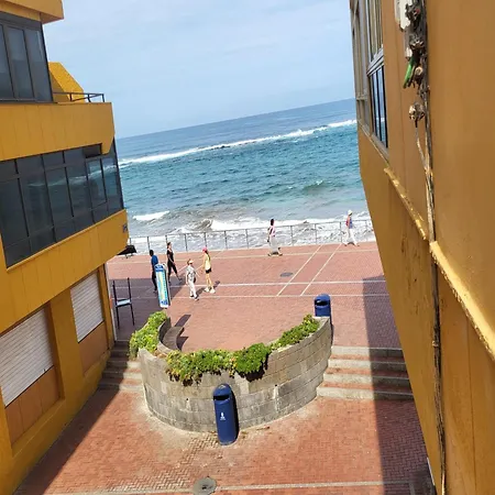 Beachfront In Canteras With Pool Feriehus Las Palmas de Gran Canaria