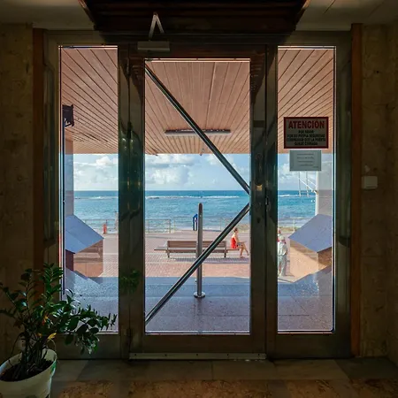 Beachfront In Canteras With Pool 펜션 *